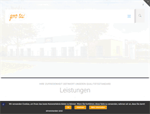 Tablet Screenshot of pro-tec.de